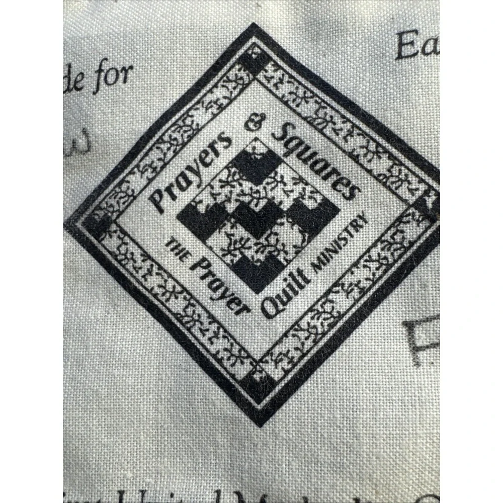 The Prayers‎ & Squares Quilt Ministry Quilt Blanket/Comforter fed 2005 58